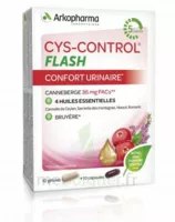 Cys-control Flash 36mg Gélules B/20 à CUISERY