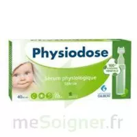 Physiodose Solution Sérum Physiologique 40 Unidoses/5ml Pe Végétal à CUISERY