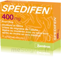Spedifen 400 Mg, Comprimé Pelliculé Plq/12 à CUISERY