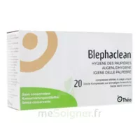 Blephaclean Compresses Stériles Nettoyantes Par 20 à CUISERY