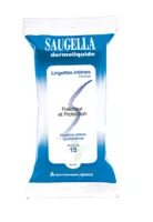 Saugella Lingette Dermoliquide Hygiène Intime Paquet/15 à CUISERY
