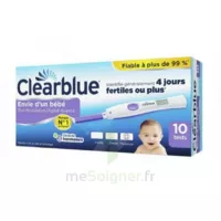 Clearblue Test D'ovulation 2 Hormones B/10 à CUISERY