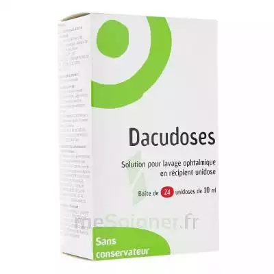 Dacudoses Solution Pour Lavement Ophtalmologique 24unid/10ml à CUISERY