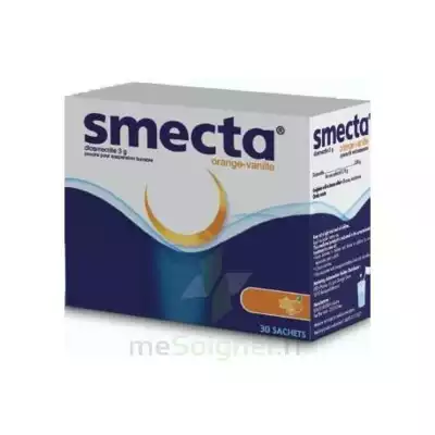 Smecta 3 G Pdr Susp Buv En Sachet Orange Vanille 30sachets à CUISERY