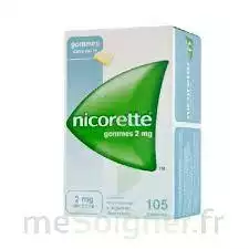 Nicorette 2 Mg Gom à Mâcher Médic Sans Sucre Plq/105gom à CUISERY