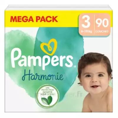 Pampers Harmonie Couche T3 Mégapack/90 à CUISERY